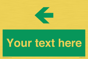 Custom Safe condition: Green Left arrow